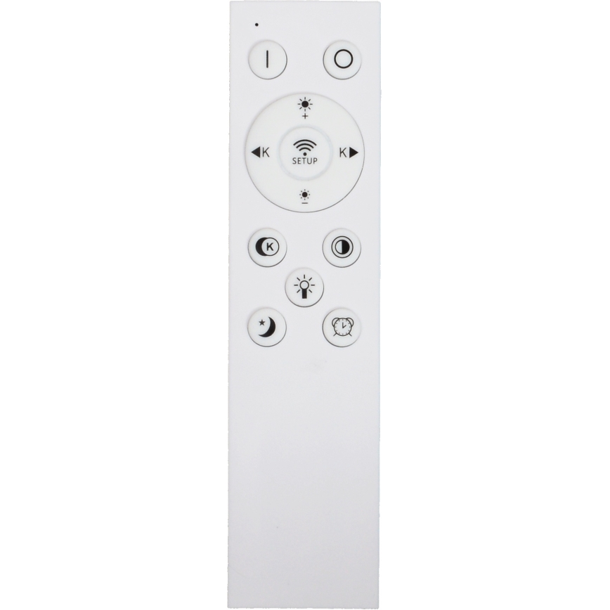 Fulgur s-43056 - NOMY LED regulējama griestu lampa LED/40W/230V 3000-6500K Ø 50 cm UGR19 IP40 Wi‑Fi balta + tālvadības pults
