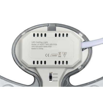 Fulgur s-43089 - LED magnētiskais modulis LED/18W/230V 3000/4000/6500K diam. 23,1 cm