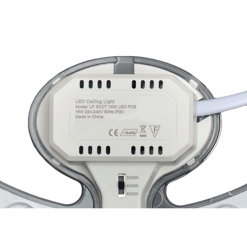Fulgur s-43089 - LED magnētiskais modulis LED/18W/230V 3000/4000/6500K diam. 23,1 cm