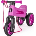 Funny Wheels - 2-in-1 balansritenis RIDER SUPER SPORT rozā/melna