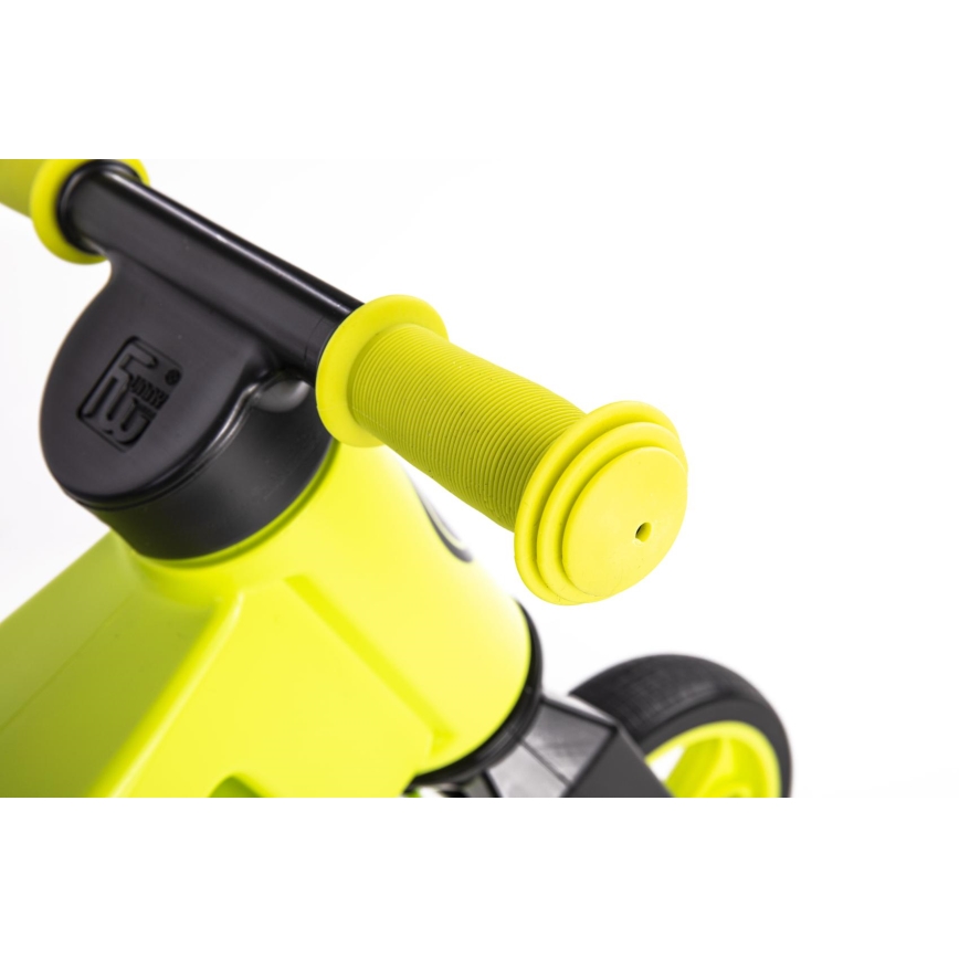 Funny Wheels - 2 vienā RIDER SUPER SPORT līdzsvara velosipēds, zaļš/melns