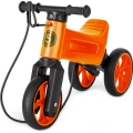 Funny Wheels - balansa velosipēds 2 vienā RIDER SUPER SPORT, oranžs/melns
