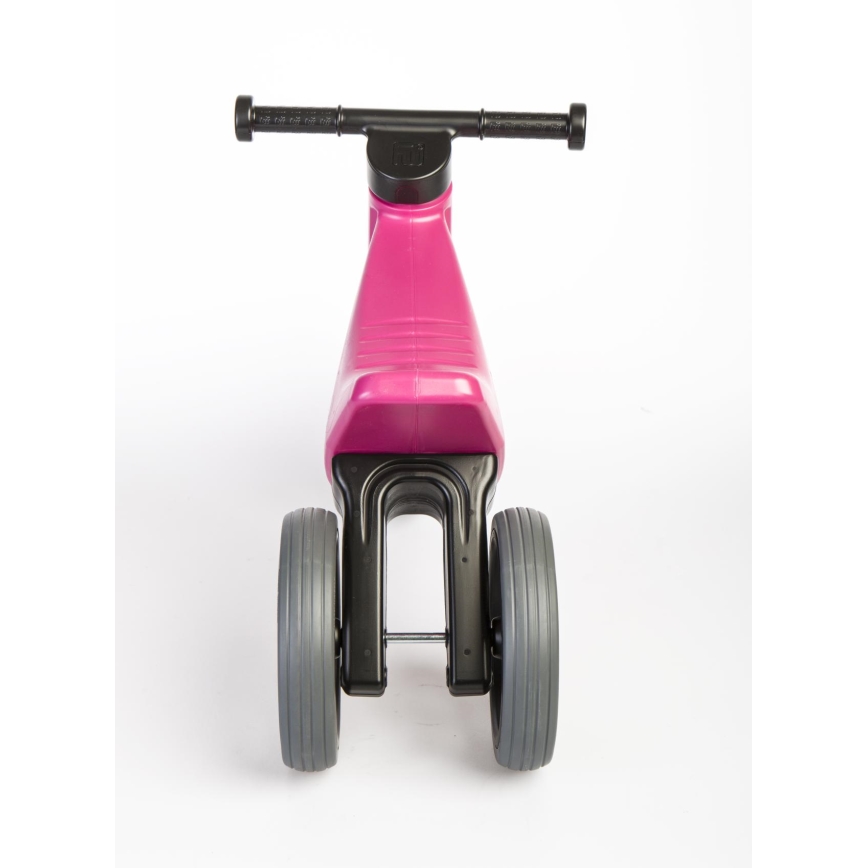 Funny Wheels - Stumjamais ritenis 2 vienā RIDER SPORT rozā/melna