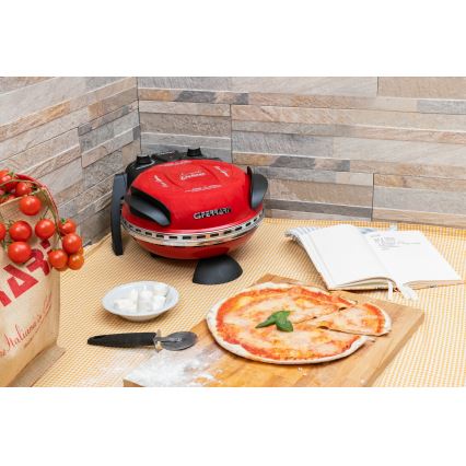 G3Ferrari G1000602 - Picas cepeškrāsns DELIZIA 1200W/230V sarkana