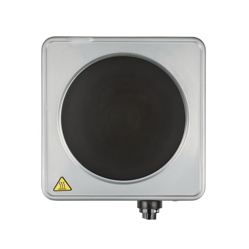 G3Ferrari G1012100 - Vienas karstuma plāksnes elektriskā plīts CALDONE 1500W/230V no nerūsējošā tērauda