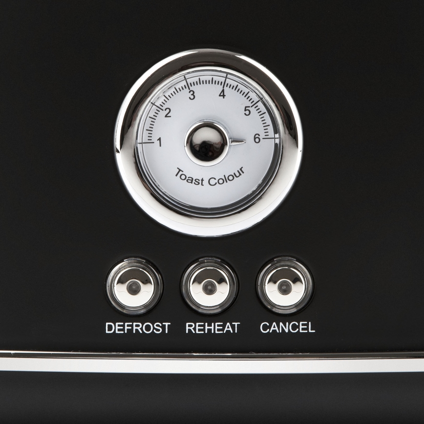 G3Ferrari G1013400 - ARTISTA divu šķēļu tosteris 750W/230V melns