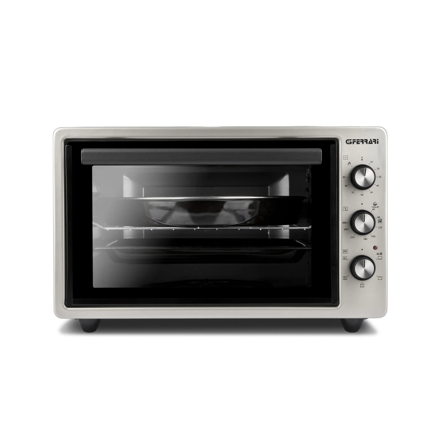 G3Ferrari G1015200 - Konvekcijas cepeškrāsns ROSTO, 1500 W / 230 V, 37 l, nerūsējošais tērauds / melna