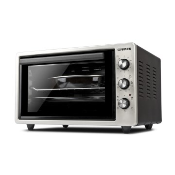 G3Ferrari G1015300 - Konvekcijas cepeškrāsns ROSTO 1400W/230V 45 l nerūsējošā tērauda/melna