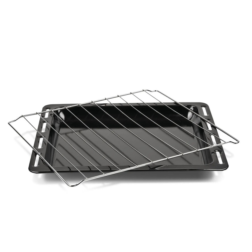 G3Ferrari G1015300 - Konvekcijas cepeškrāsns ROSTO 1400W/230V 45 l nerūsējošā tērauda/melna