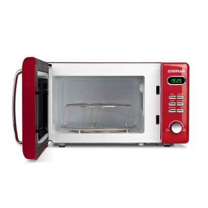 G3Ferrari G1015502 - mikroviļņu krāsns ar grilu, 1150 W/230 V, 20 l, sarkana