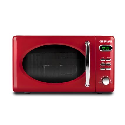 G3Ferrari G1015502 - mikroviļņu krāsns ar grilu, 1150 W/230 V, 20 l, sarkana