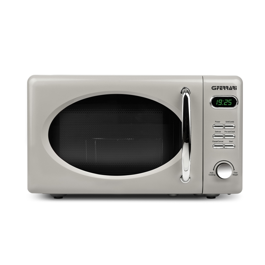 G3Ferrari G1015510 - Mikroviļņu krāsns ar grilu, 1150 W/230 V, 20 l, krēmkrāsas
