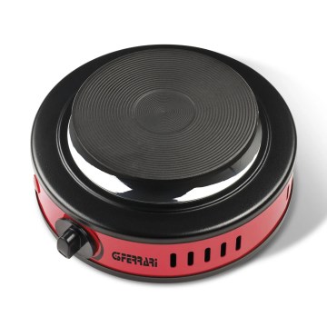 G3Ferrari G1015700 - indukcijas vienas plāksnes plīts FURNEL 500W/230V melna/sarkana