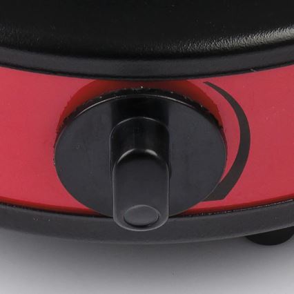 G3Ferrari G1015700 - indukcijas vienas plāksnes plīts FURNEL 500W/230V melna/sarkana