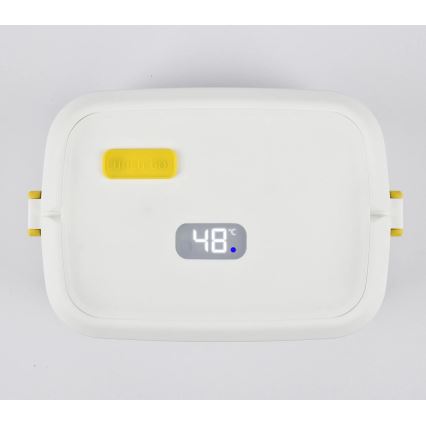 G3Ferrari G1016601 - Elektriskais ēdiena sildītājs VITTO 48W/230V 0,8 l balts/dzeltens