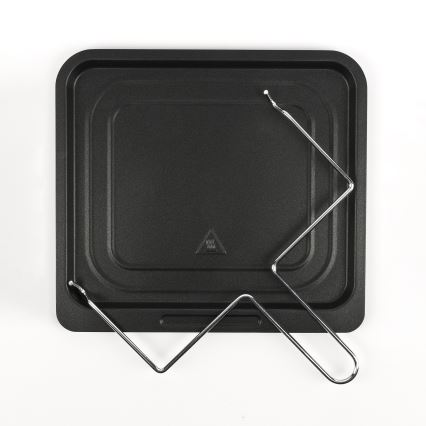 G3Ferrari G1018700 - Daudzfunkcionālā cepeškrāsns FRIGGISANO 1700W/230V 13 l melna/nerūsējošā tērauda