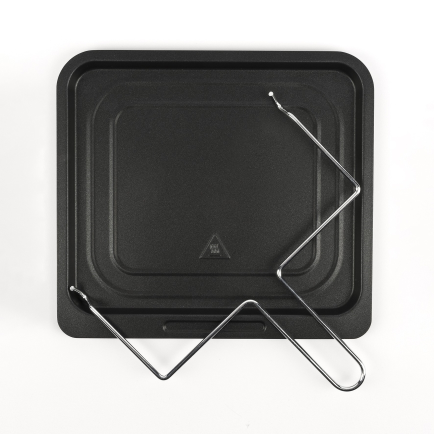 G3Ferrari G1018700 - Daudzfunkcionālā cepeškrāsns FRIGGISANO 1700W/230V 13 l melna/nerūsējošā tērauda