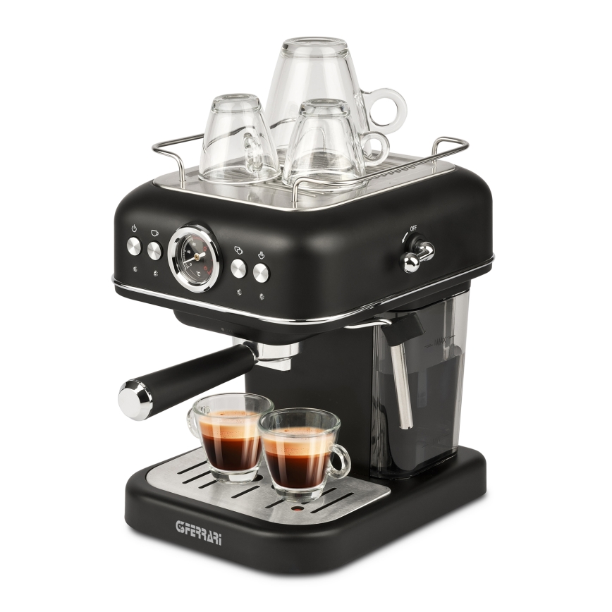 G3Ferrari G1018800 - Espresso kafijas automāts ar portafiltru ALCHIMIA, 950 W/230 V, 15 bar, melns
