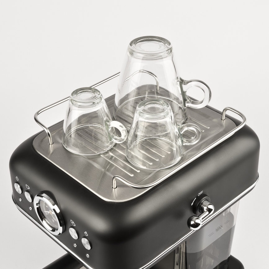 G3Ferrari G1018800 - Espresso kafijas automāts ar portafiltru ALCHIMIA, 950 W/230 V, 15 bar, melns