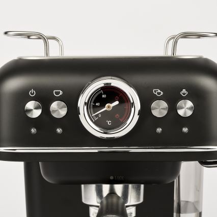 G3Ferrari G1018800 - Espresso kafijas automāts ar portafiltru ALCHIMIA, 950 W/230 V, 15 bar, melns
