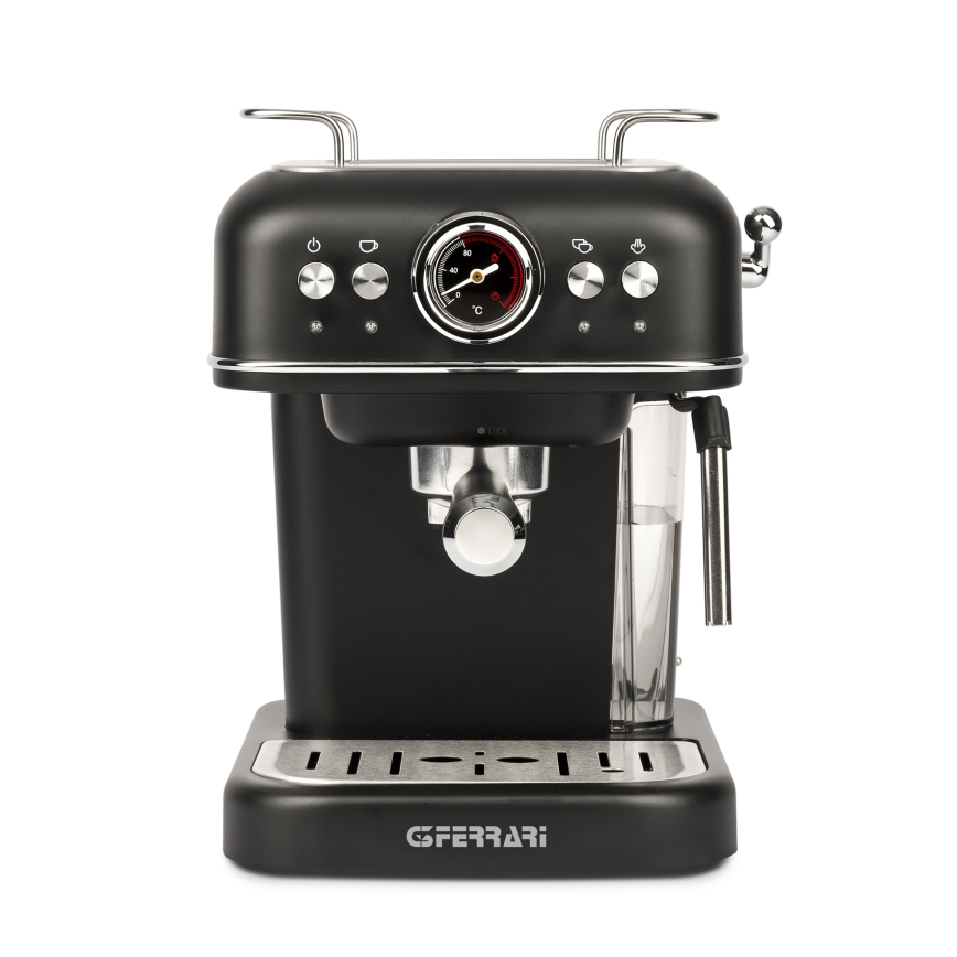 G3Ferrari G1018800 - Espresso kafijas automāts ar portafiltru ALCHIMIA, 950 W/230 V, 15 bar, melns