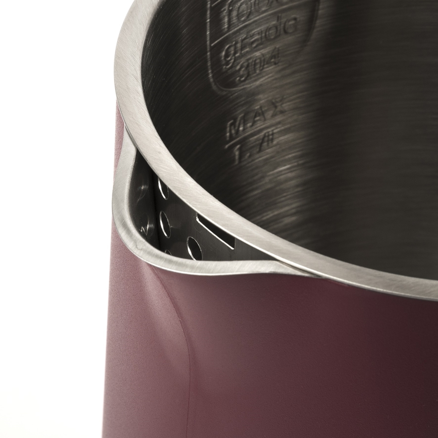 G3Ferrari G1020502 - Ātrā elektriskā tējkanna 1,7 l 2200W/230V sarkana