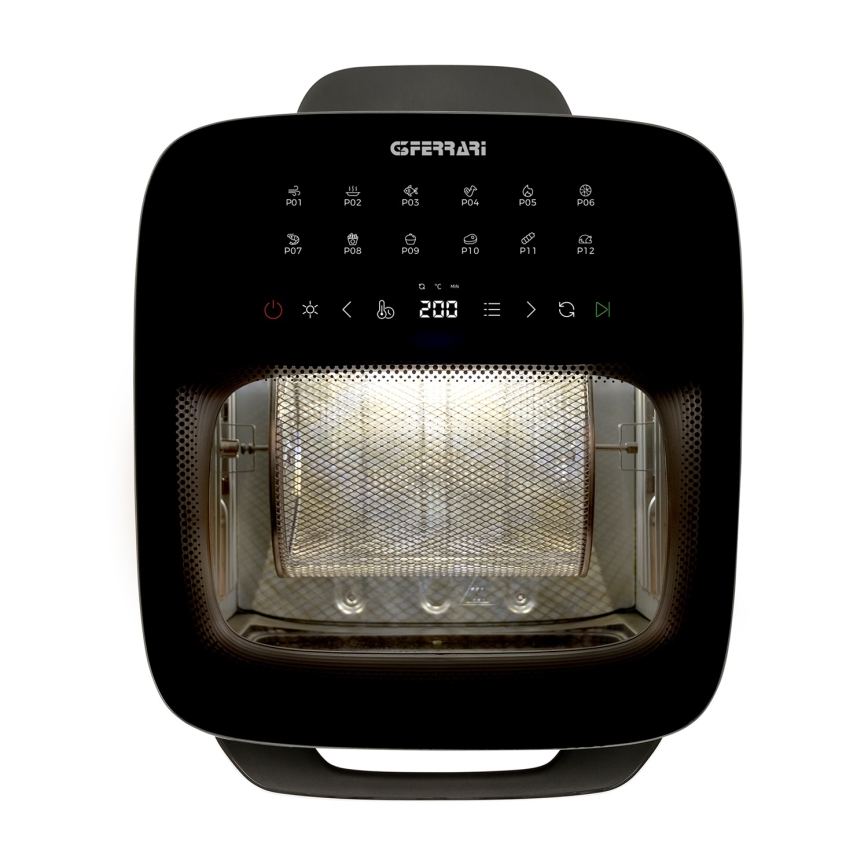 G3Ferrari G1021900 - Karstumgaisa fritieris FRIGGISANO 1800W/230V 13 l nerūsējošā tērauda/melna