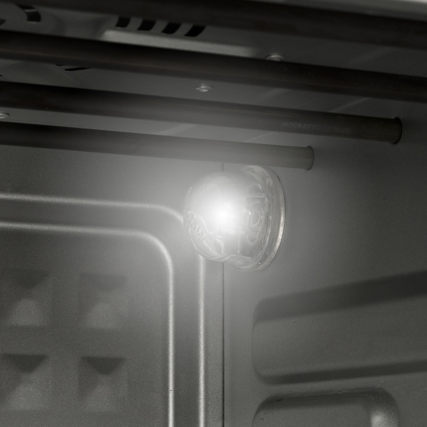 G3Ferrari G1022100 - Karstgaisa cepeškrāsns ar fritieri 2000W/230V, 32 l, no nerūsējošā tērauda