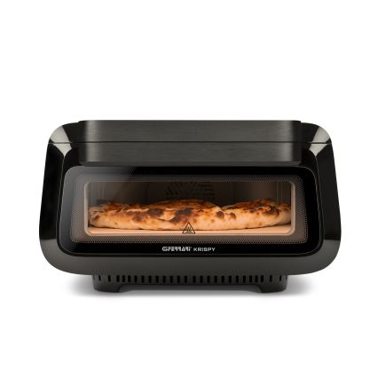 G3Ferrari G1022500 - Daudzfunkcionāla cepeškrāsns KRISPY 3 vienā 1600W/230V 13 l melna