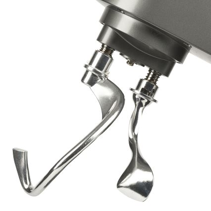 G3Ferrari G2016400 - Stacionārais maisītājs ar diviem āķiem PASTAIO, 8 l, 1800 W/230 V, hromēts