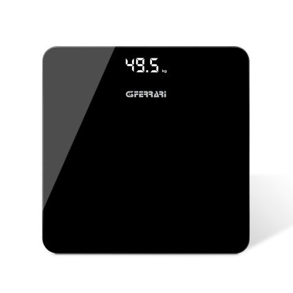 G3Ferrari G3005800 - digitālie personīgie svari, 3xAAA, melni