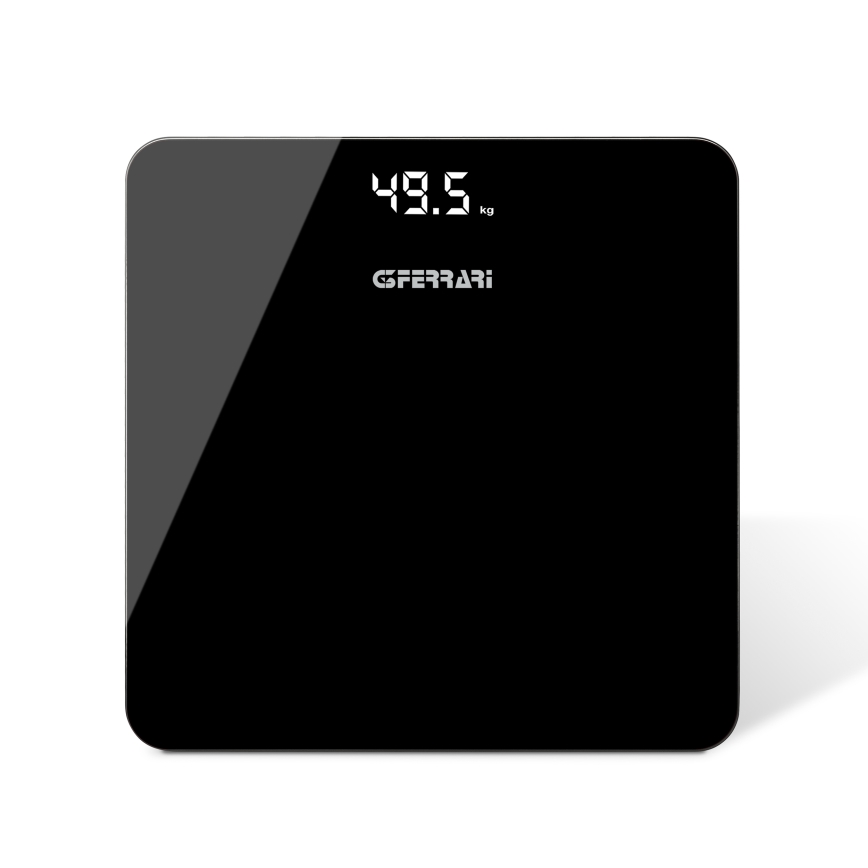 G3Ferrari G3005800 - digitālie personīgie svari, 3xAAA, melni