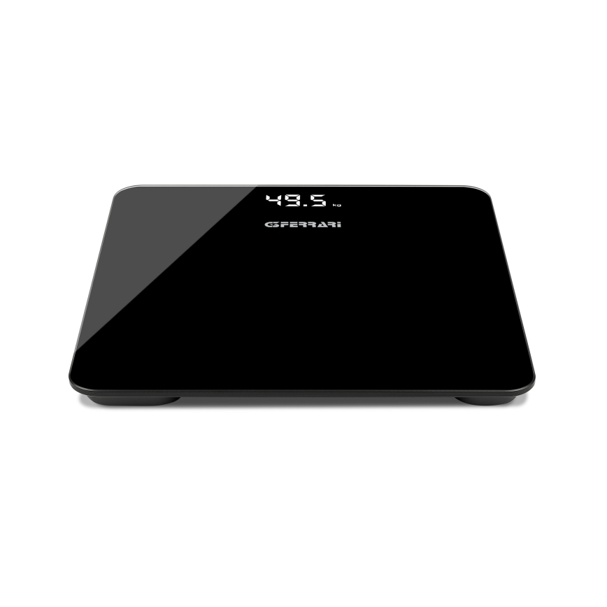 G3Ferrari G3005800 - digitālie personīgie svari, 3xAAA, melni