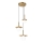 Gaismeklis pie stieples CHITA 3xG9/5W/230V zelta