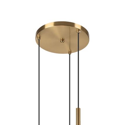 Gaismeklis pie stieples CHITA 3xG9/5W/230V zelta