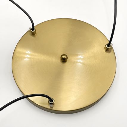 Gaismeklis pie stieples CHITA 3xG9/5W/230V zelta