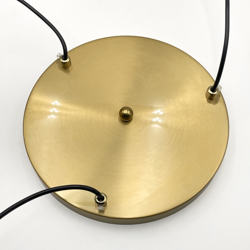 Gaismeklis pie stieples CHITA 3xG9/5W/230V zelta