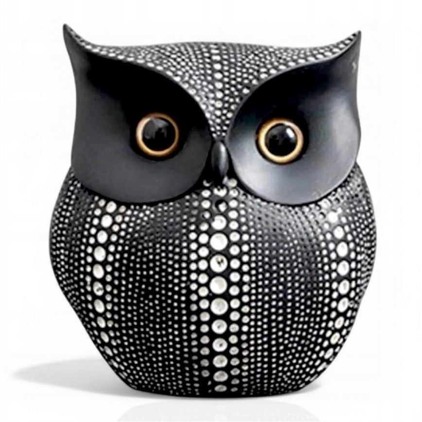 Galda dekorācija 15 cm, melna