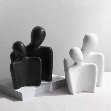 Galda dekorācija 20x5,5x14,5 cm melna