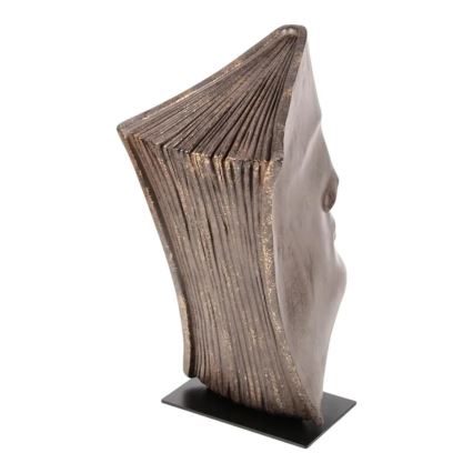 Galda dekorācija 29x25x17 cm sveķi/vara krāsā