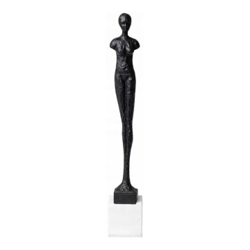 Galda dekors 43 cm, sveķi/melns