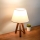 Galda lamp AYD 1xE27/40W/230V brūna/krēma