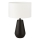 Galda lampa 1xE14/25W/230V melna