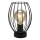Galda lampa 1xE27/25W/230V melna