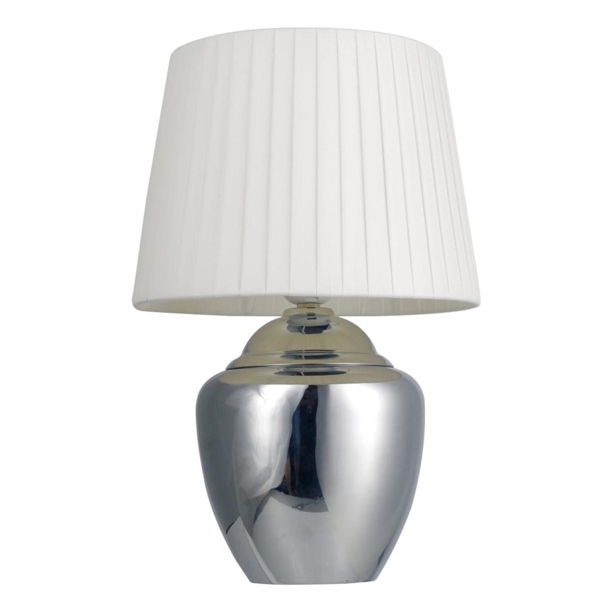 Galda lampa 1xE27/25W/230V spīdīgi hromēts
