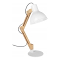 Galda lampa 1xE27/40W/230V balta