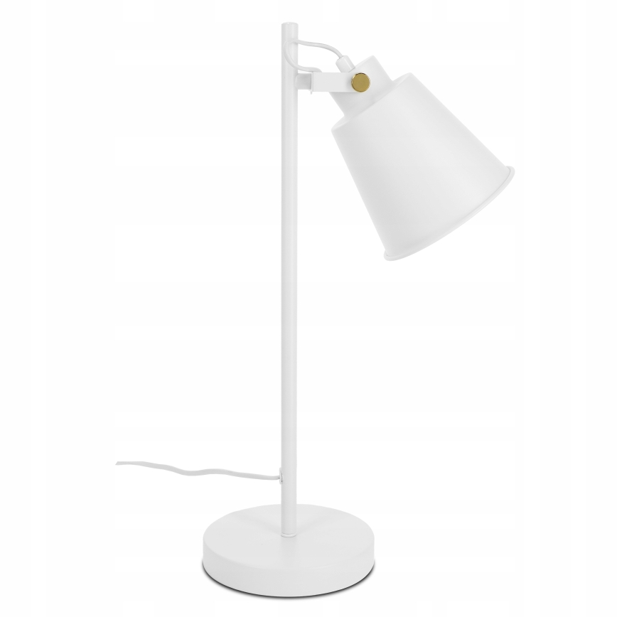 Galda lampa 1xE27/40W/230V balta
