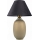 Galda lampa 1xE27/40W/230V melna/bēša