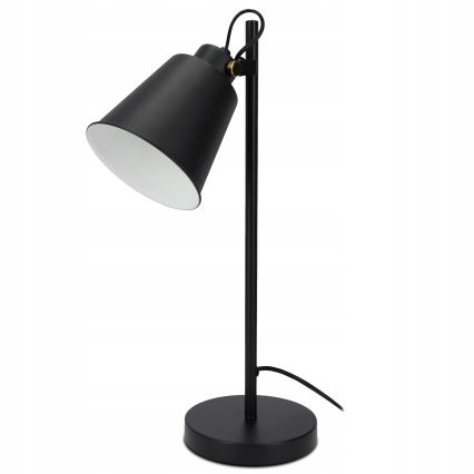 Galda lampa 1xE27/40W/230V melna