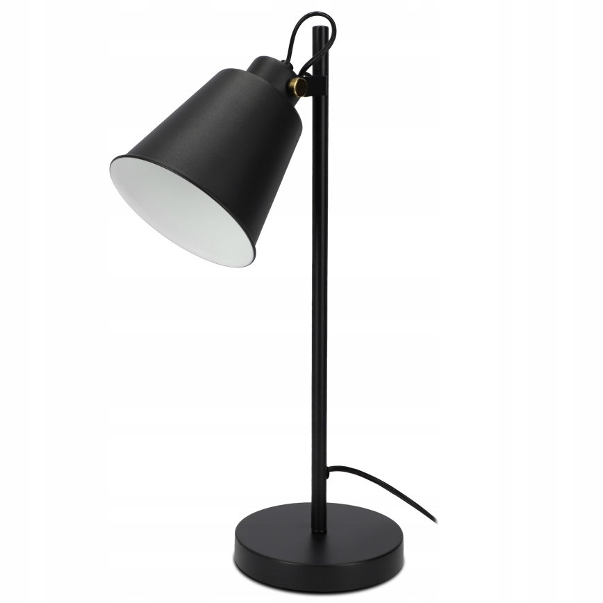 Galda lampa 1xE27/40W/230V melna